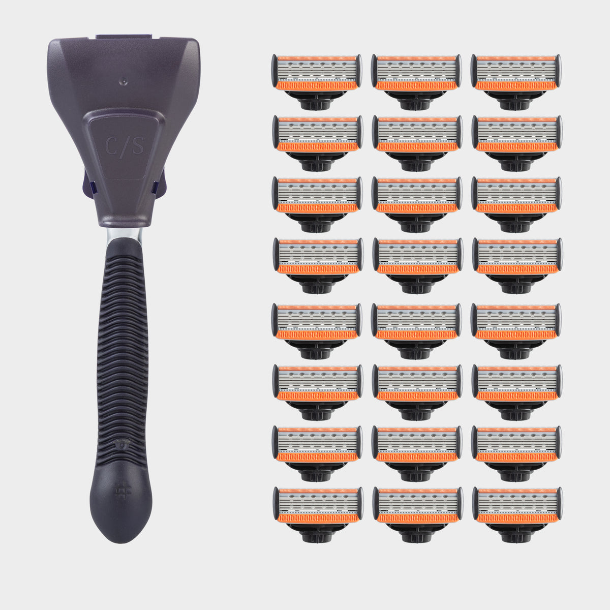 24x CS5 Blades Value Bundle – Clean Shaven