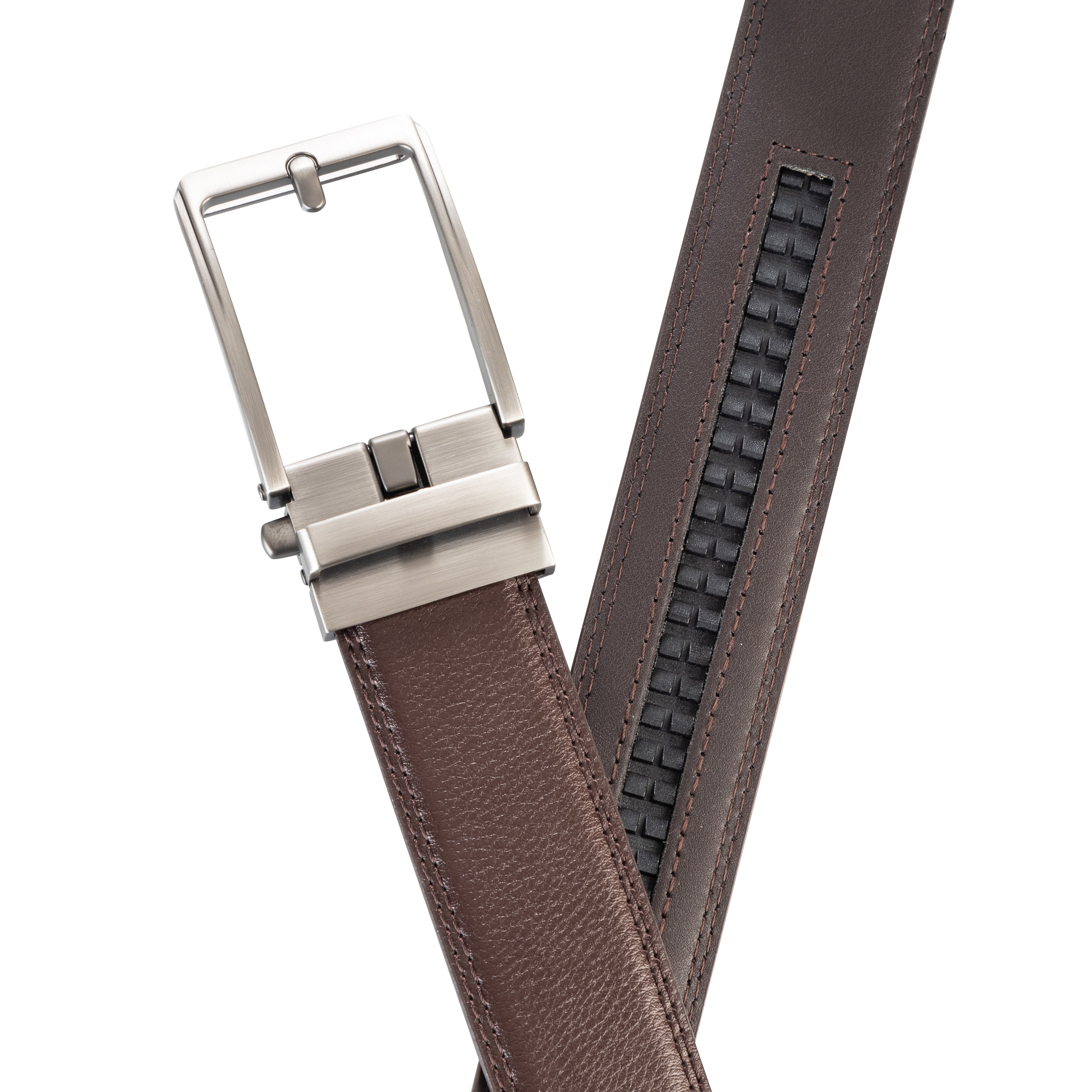 Brown No Hole Belt