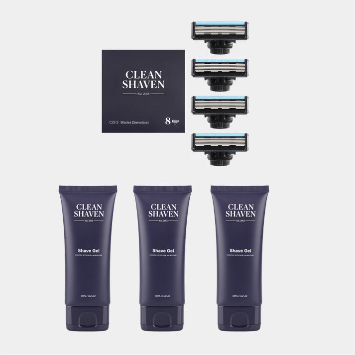 8x Blades & 3x Gels - CS5 Sensitive