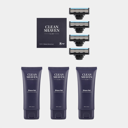 8x Blades & 3x Gels - CS5 Sensitive