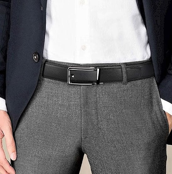 Black "No Hole" Belt