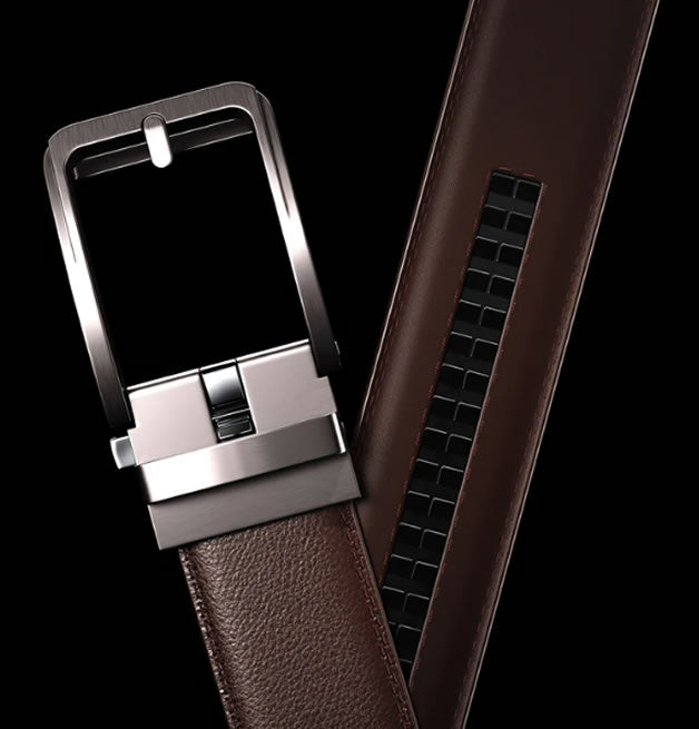 Brown "No Hole" Belt