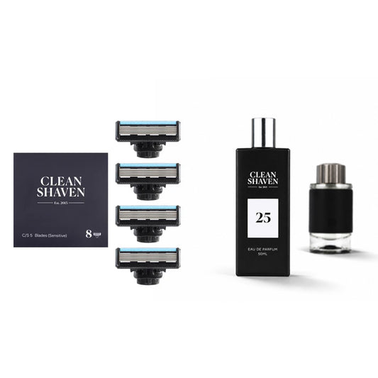 16x CS5 Sensitive Blades + 25 Fragrance 50ml